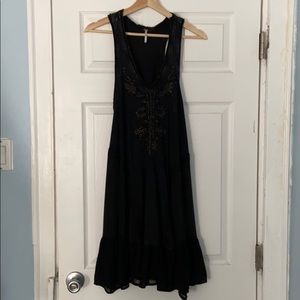 Free People Black Sun Dress